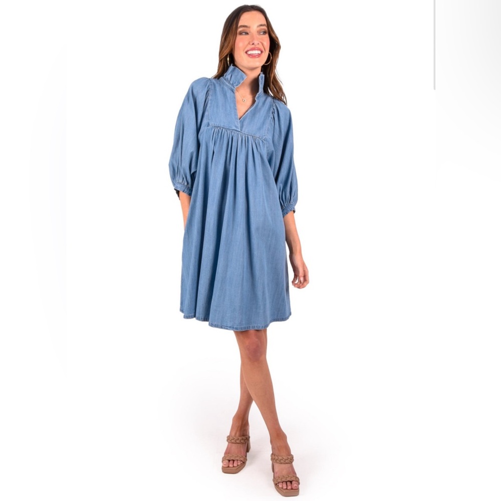 Emily McCarthy denim dress size XS